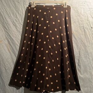 Brown and tan Bannana Republic skirt